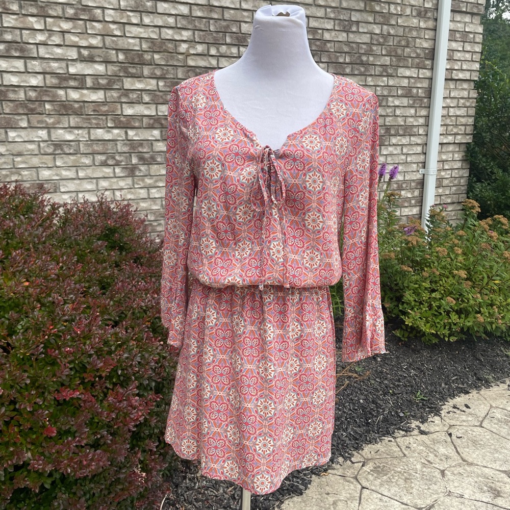 SANCTUARY Marrakech Dress XS Women's Blouson Boho Indie Cottagecore Coquette